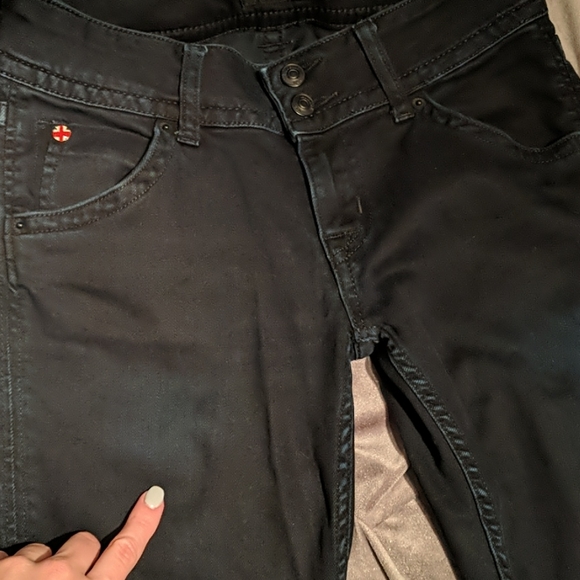 Hudson Dark Blue Wash Jeans - Picture 5 of 6